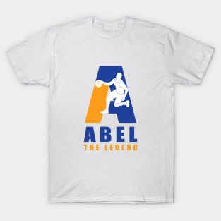 Abel Player Basketball Your Name The Legend T-Shirt